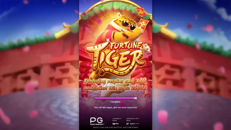 Fortune Tiger slot by PG Soft – game screen
